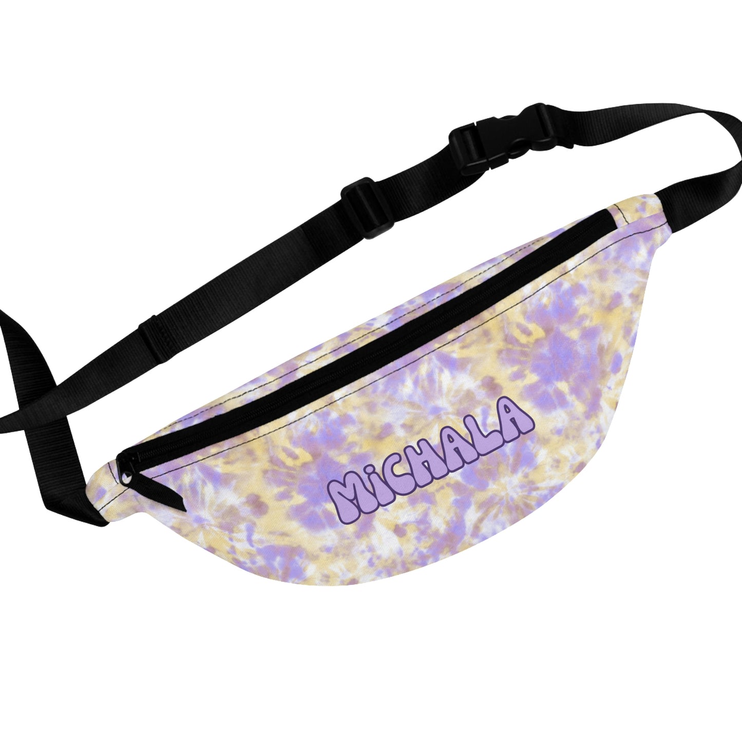 Feathers Tie Dye Personalized Fanny Pack