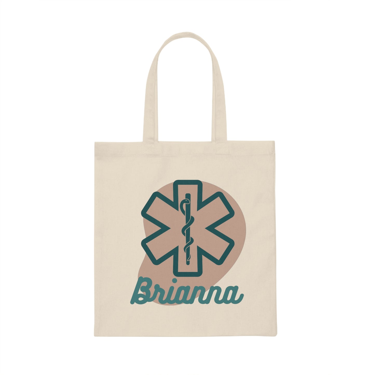 Paramedic Canvas Tote Bag | Paramedic Symbol