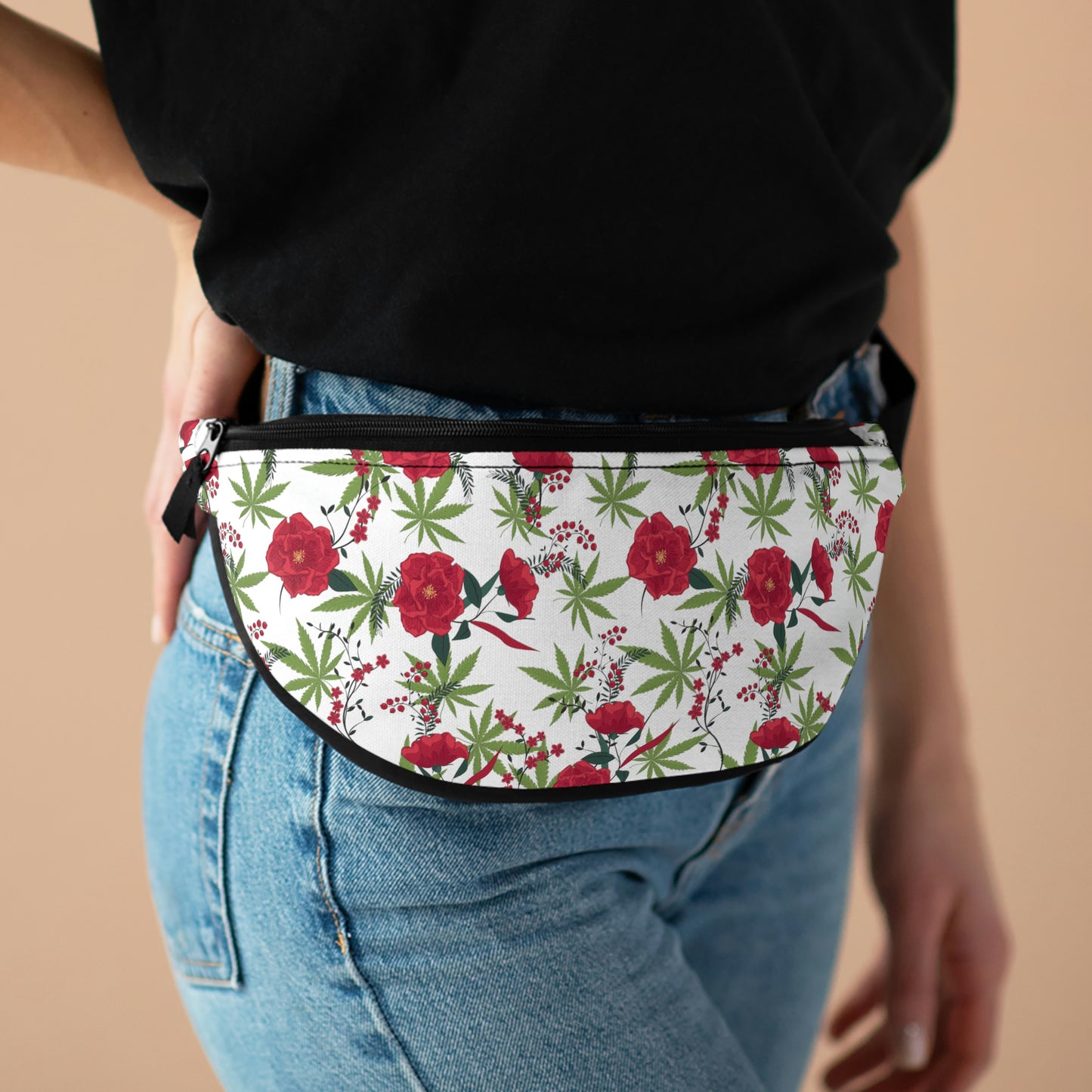 Merry J Cannabis Printed Design Fanny Pack